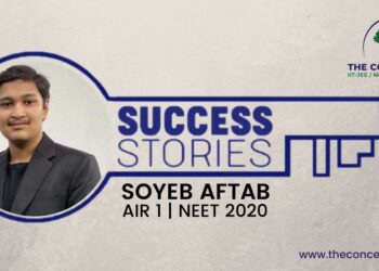 Soyeb Aftab AIR 1–NEET  2020